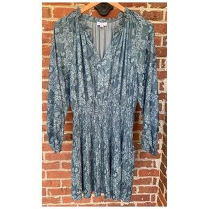 NWOT Anthropologie Current Air Pleated Mini Dress  SZ Small